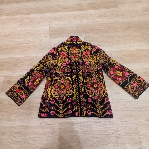 Moth By Anthropologie Payton Jacket - Size XS - Boho Patterned - Picture 5 of 6